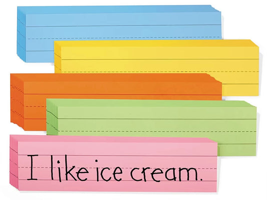 Mini Rainbow Sentence Strips - US 5229
