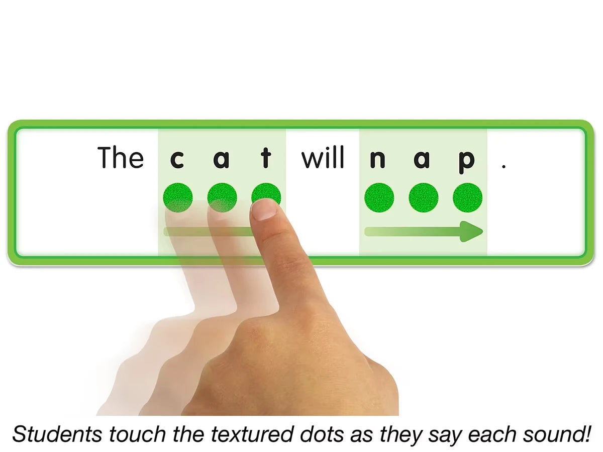 Touch & Read CVC Words Sentence Match - US 2345