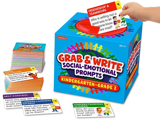 Grab & Write Social-Emotional Prompts - K-Gr. 2 - US 4177