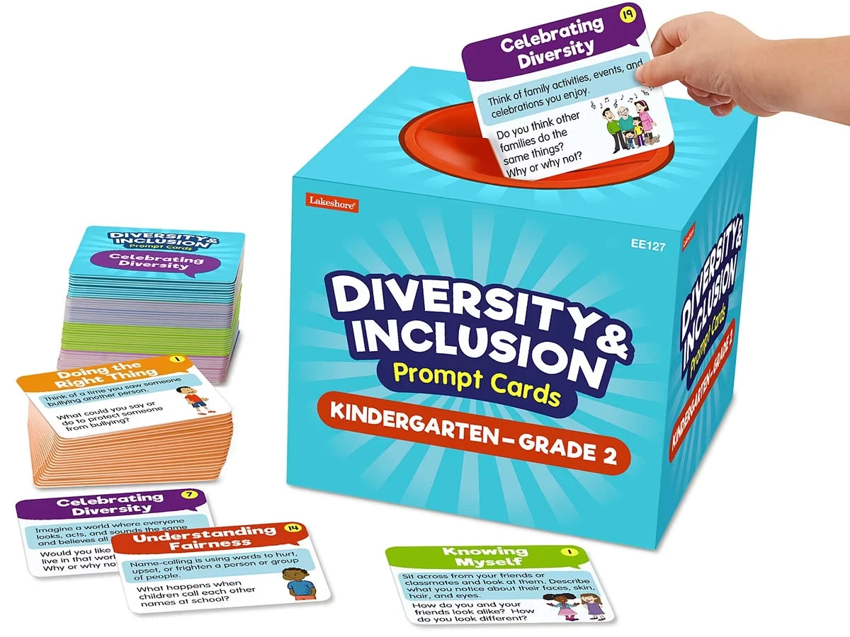 Diversity & Inclusion Prompt Cards - K-Gr. 2 at Lakeshore Learning - US 4026