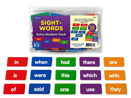 Sight-Words Hands-On Student Pack - US 6423