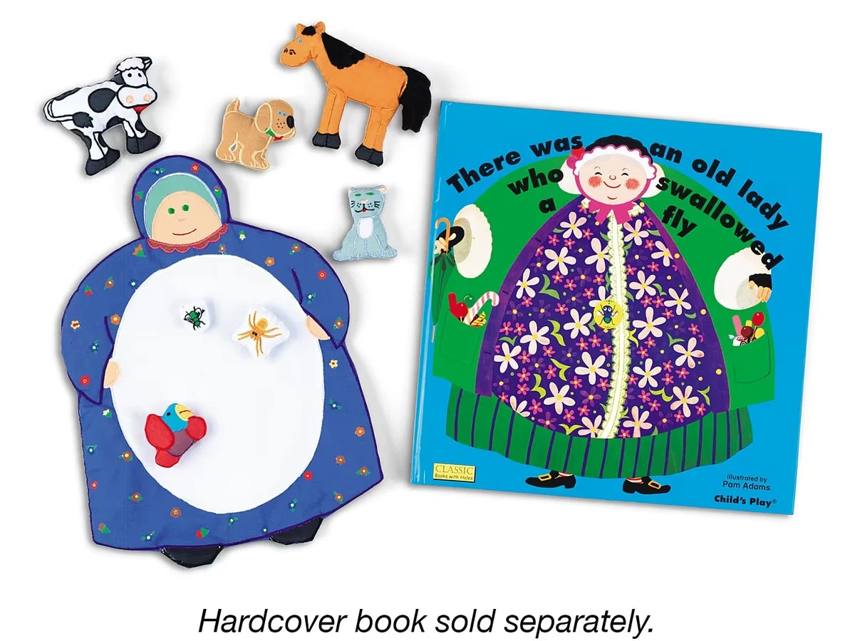 There Was an Old Lady Who Swallowed a Fly Storytelling Kit - US 6345