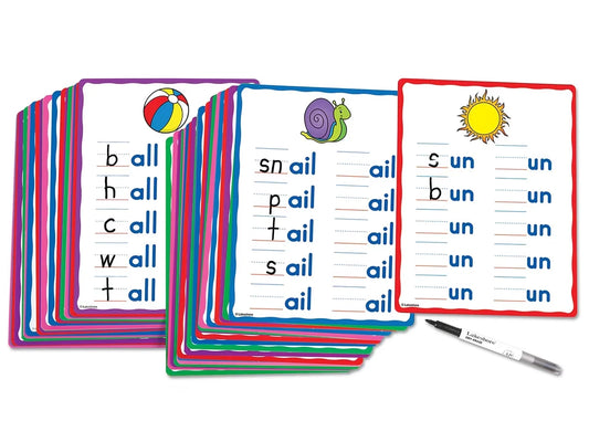 Word Family Practice Cards - US 4426