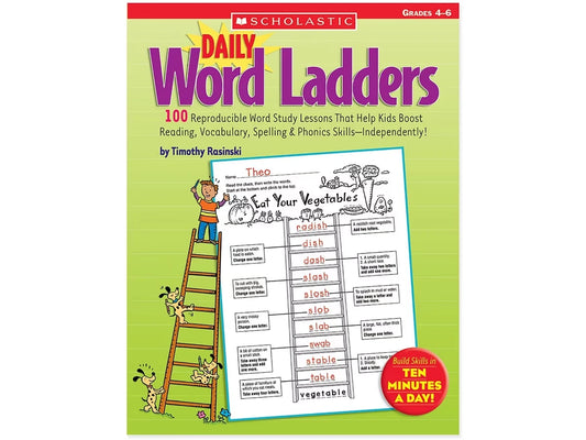 Daily Word Ladders Workbook - Gr. 4-6 - US 2013