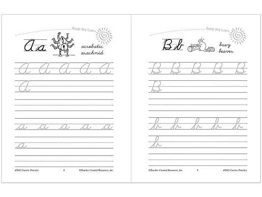 Cursive Writing Practice Workbook - US 7974