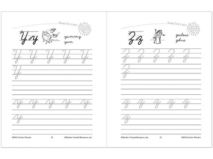 Cursive Writing Practice Workbook - US 7974