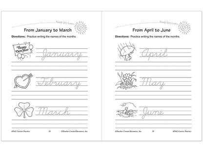 Cursive Writing Practice Workbook - US 7974
