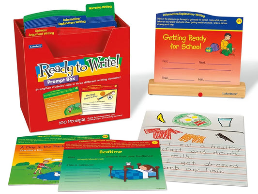 Ready to Write! Prompt Box - Gr. 2-3 - US 8032