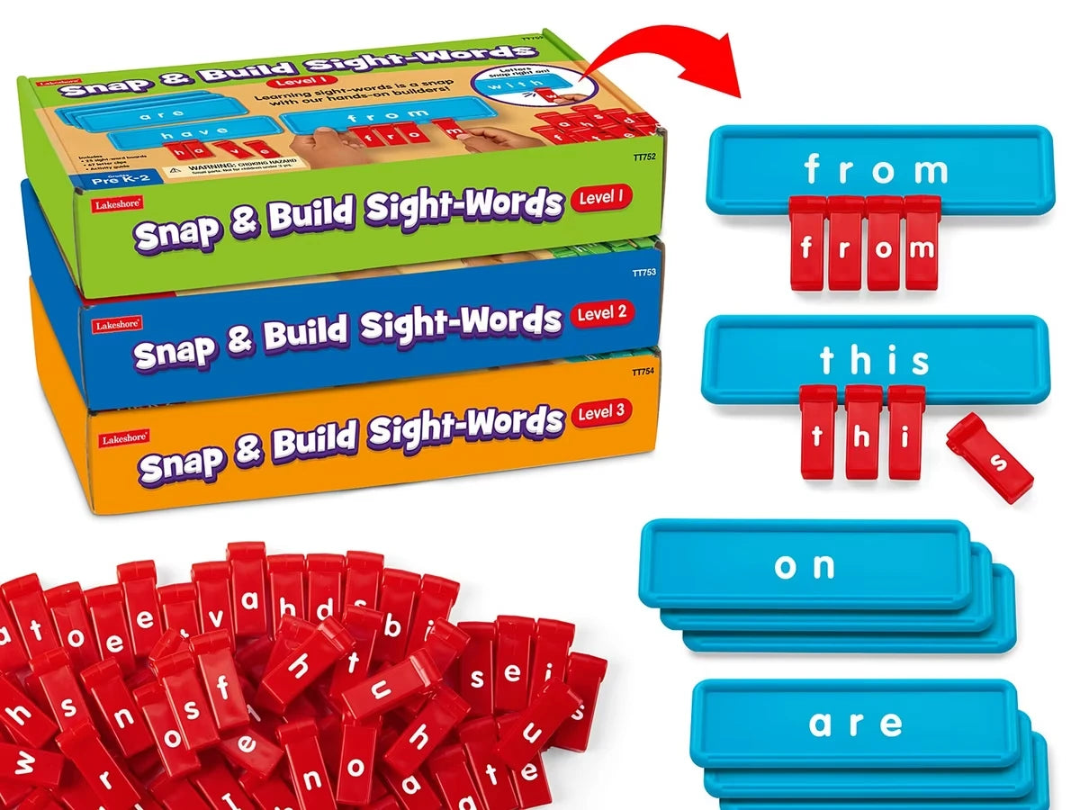 Snap & Build Sight-Words - Complete Set - US 8128