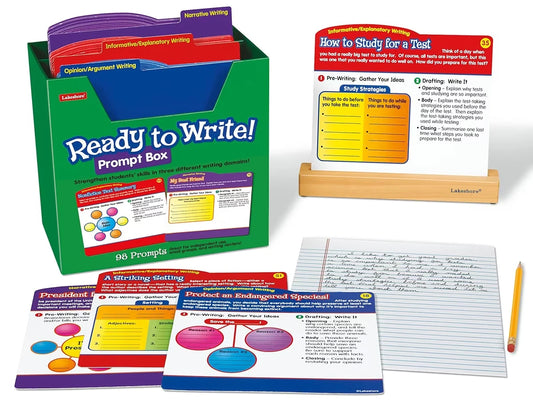 Ready to Write! Prompt Box - Gr. 4-5 - US 4142