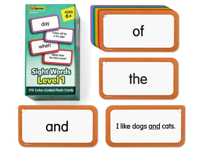 Sight-Words Flash Cards - Level 1 - US 2109