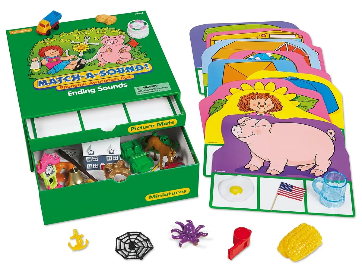 Ending Sounds Phonemic Awareness Box - US 2581