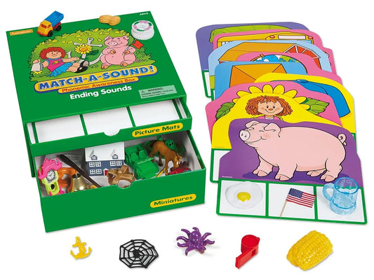 Ending Sounds Phonemic Awareness Box - US 2581