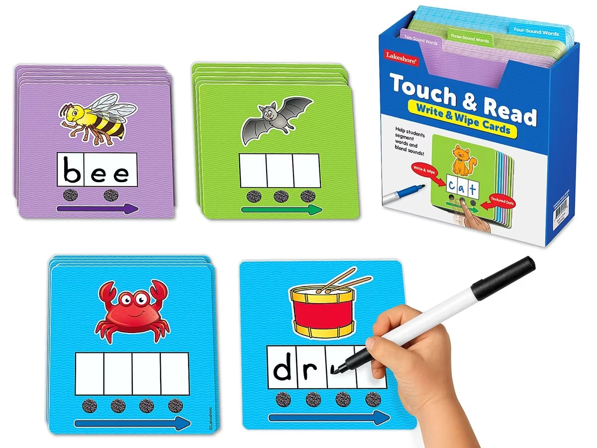 Touch & Read Write & Wipe Cards - US 7363