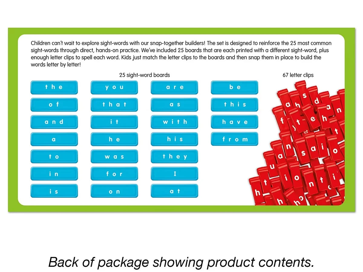 Snap & Build Sight-Words - Level 1 - US 5853