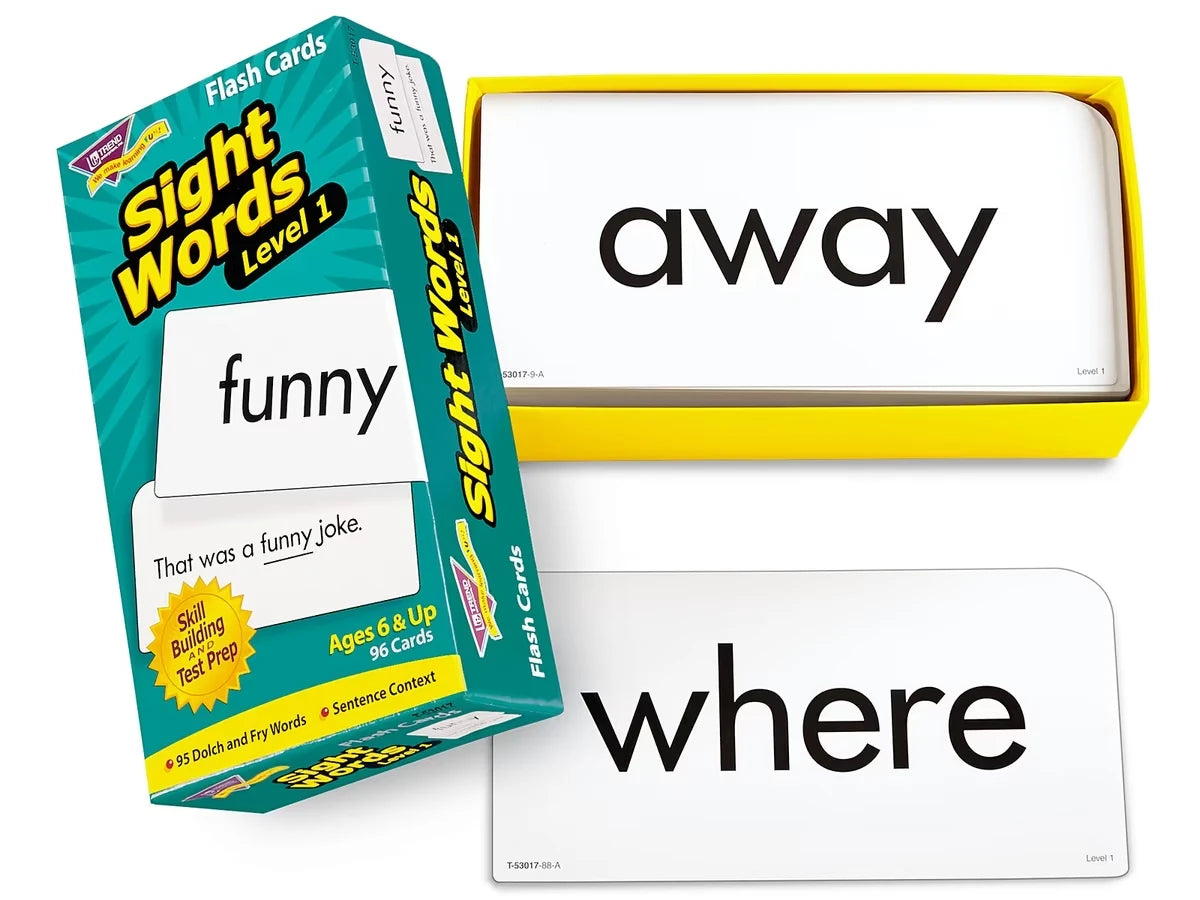 Sight-Words Level 1 Flash Cards- 95 Cards - US 7998