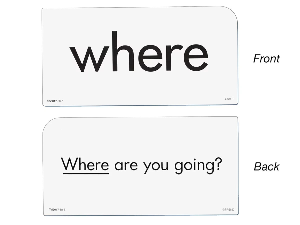 Sight-Words Level 1 Flash Cards- 95 Cards - US 7998