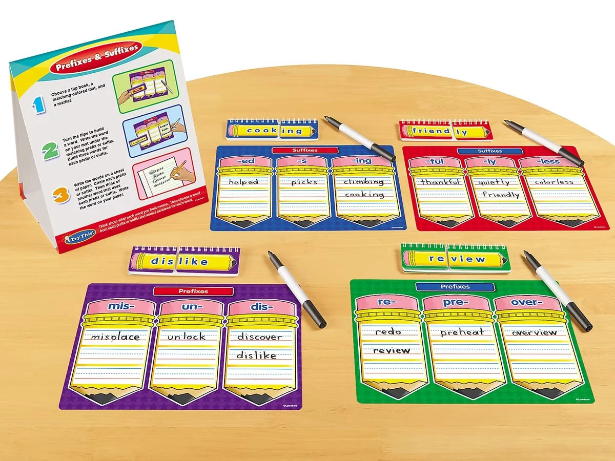 Prefixes & Suffixes Instant Learning Center - US 3123