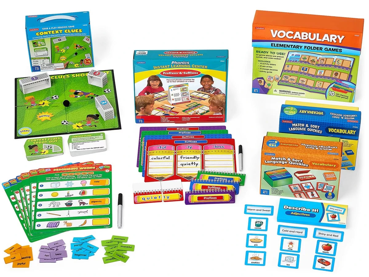 Science of Reading Vocabulary Activities Bundle - Gr. 1-2 - US 2208