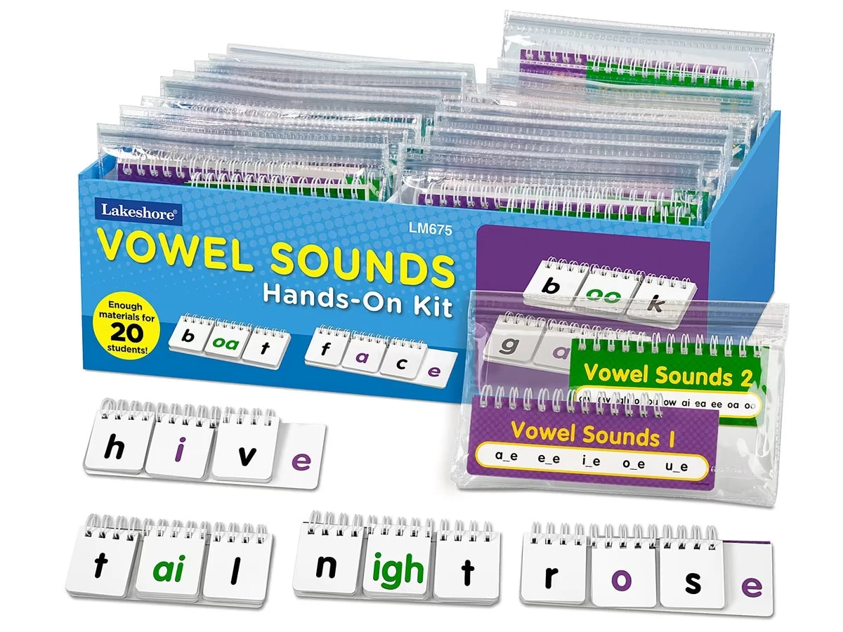 Vowel Sounds Hands-On Teaching Kit - US 1793