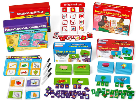 Science of Reading Phonological Awareness Activities Bundle - K-Gr. 2 - US 2407