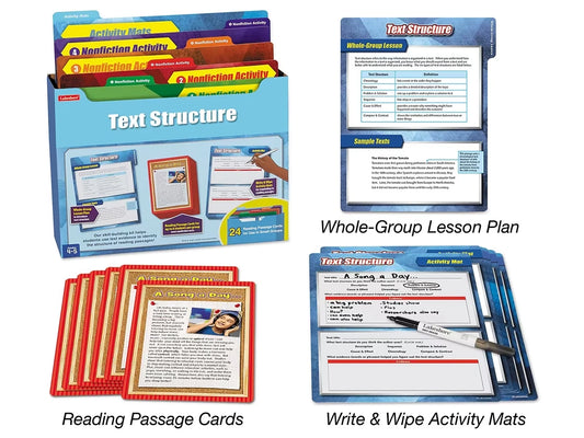 Text Structure Finding Evidence Kit - Gr. 4-5 - US 5951