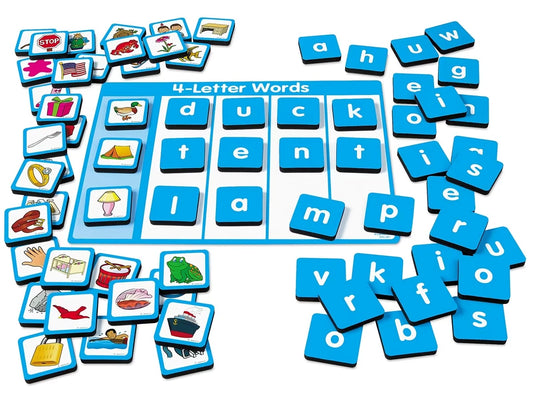 Build-A-Word! Magnet Board - 4-Letter Words - US 2811