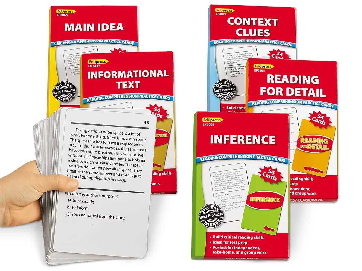 Comprehension Skills Practice Cards - Gr. 2-3 - US 7406