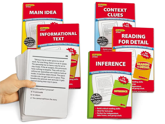 Comprehension Skills Practice Cards - Gr. 2-3 - US 7406