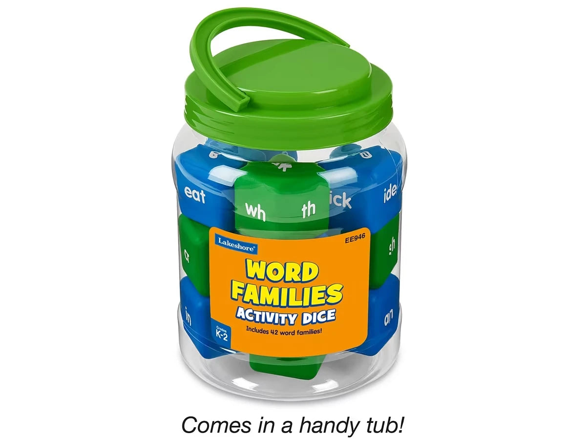 Word Families Giant Activity Dice - US 1819