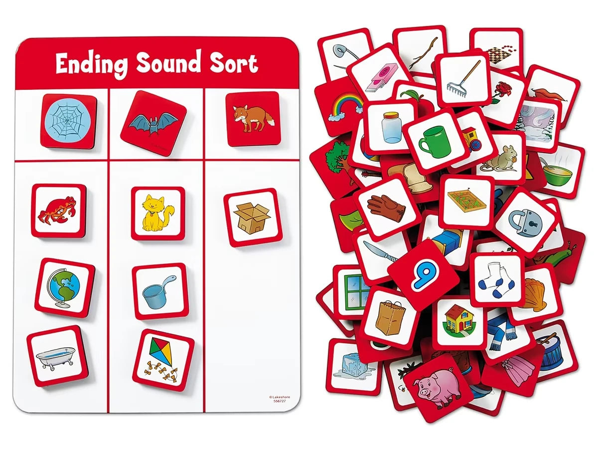 Ending Sounds Magnetic Sorting Board - US 8690