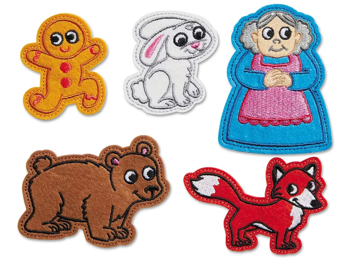Gingerbread Man Storytelling Puppets - US 8772