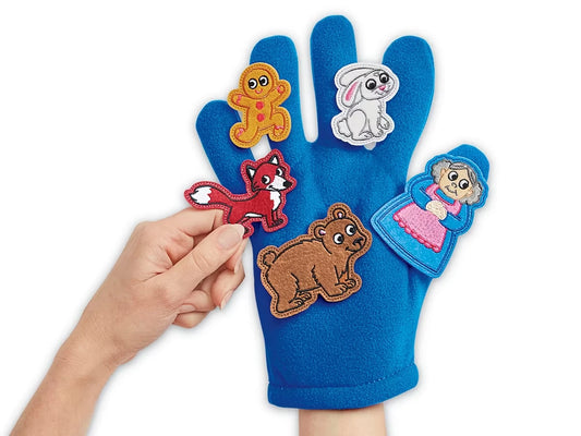Gingerbread Man Storytelling Puppets - US 8772