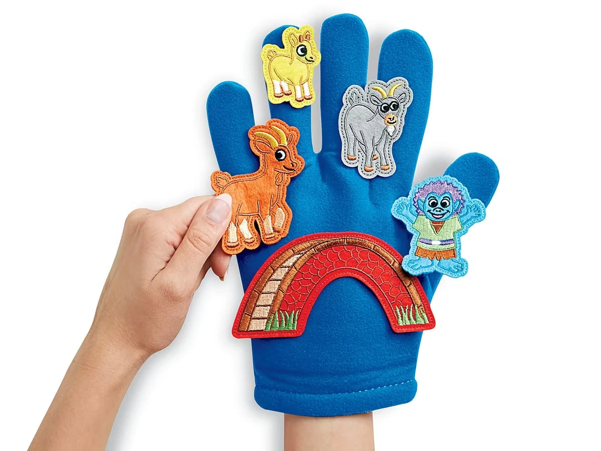 Three Billy Goats Gruff Storytelling Puppets - US 4102