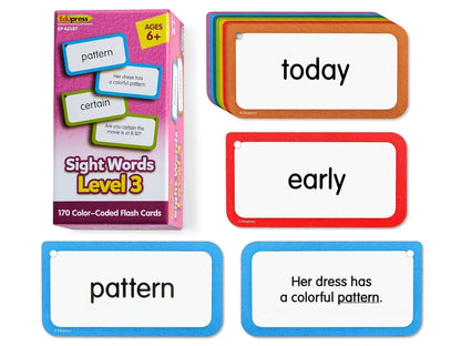 Sight-Words Flash Cards - Level 3 - US 4539