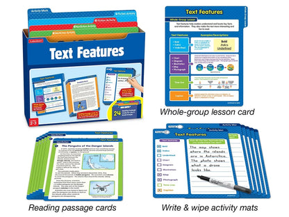 Text Features Finding Evidence Kit - Gr. 2-3 - US 6629