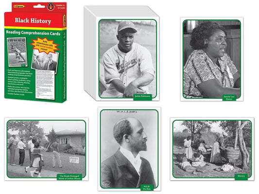 Black History Reading Comprehension Cards - US 8283