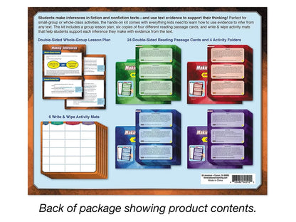 Making Inferences Finding Evidence Kit - Gr. 4-5 - US 5606
