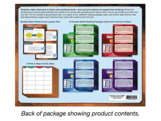 Making Inferences Finding Evidence Kit - Gr. 4-5 - US 5606