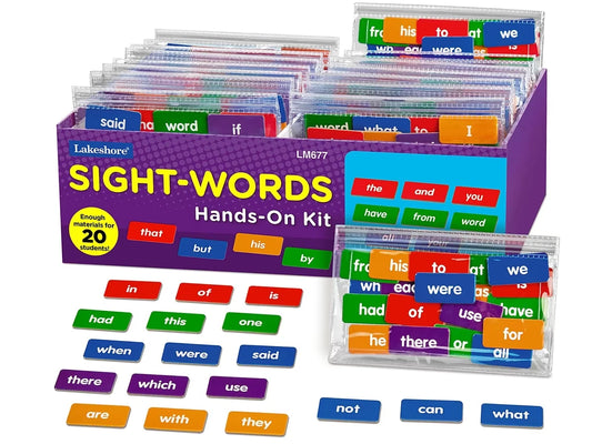 Sight-Words Hands-On Teaching Kit - US 3761