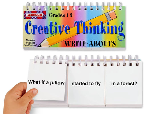 Let’s Get Writing! Creative Thinking Flip Book - Gr. 1-3 - US 5797