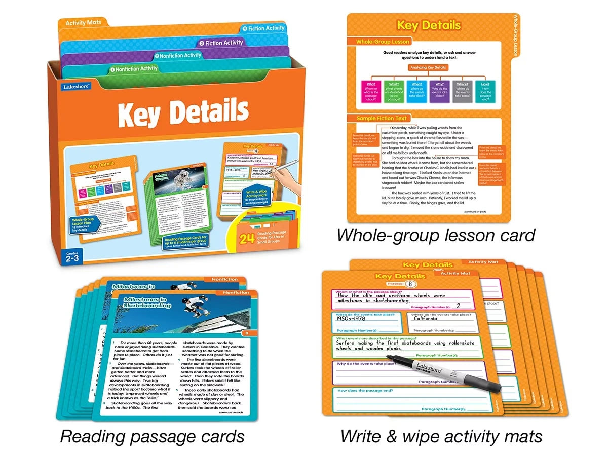 Key Details Finding Evidence Kit - Gr. 2-3 - US 4339