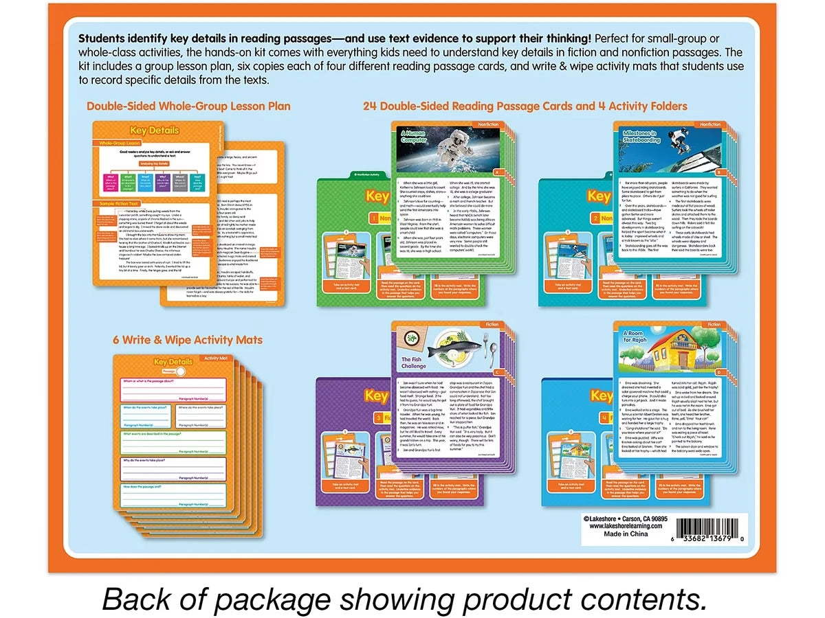 Key Details Finding Evidence Kit - Gr. 2-3 - US 4339