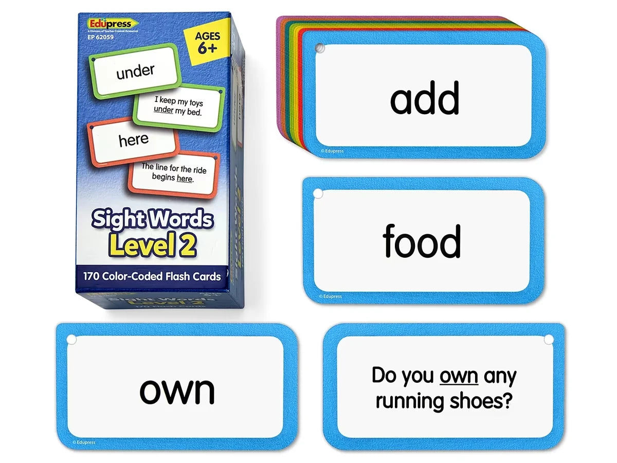 Sight-Words Flash Cards - Level 2 - US 2956