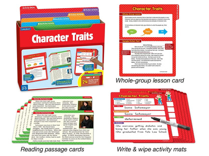 Character Traits Finding Evidence Kit - Gr. 2-3 - US 9370