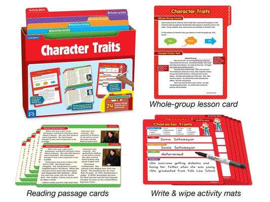 Character Traits Finding Evidence Kit - Gr. 2-3 - US 9370