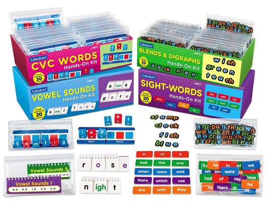 Hands-On Reading Skills Teaching Kits - Complete Set - US 5997