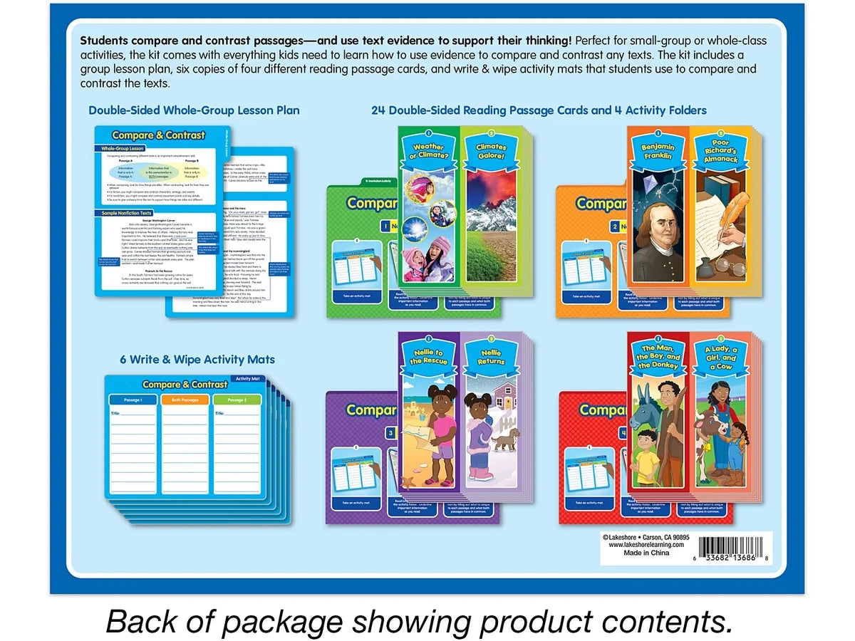Compare & Contrast Finding Evidence Kit - Gr. 2-3 - US 5672