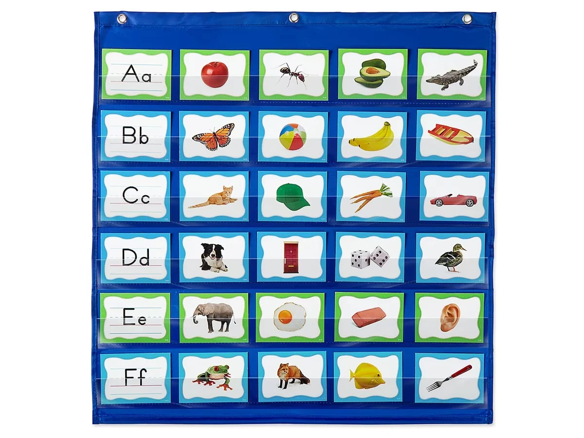 Alphabet Pocket Chart Activity Cards - US 8551