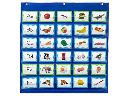 Alphabet Pocket Chart Activity Cards - US 8551
